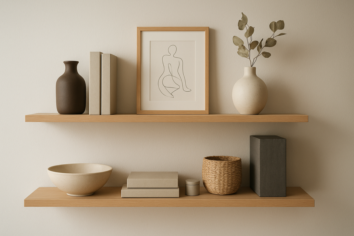 Πώς να Στυλάρεις Ράφια Τοίχου σαν Interior Designer